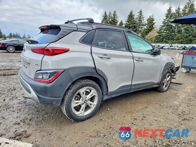 Trzecie zdjęcie samochodu z tyłu: 2023 HYUNDAI KONA SEL VIN:KM8K6CAB7PU947446 - miniatura