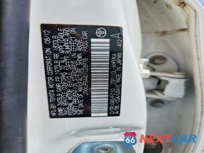 Zdjęcie 12 z 12 samochodu: 2013 SCION XD BASE VIN:JTKKUPB44D1028978 - miniatura
