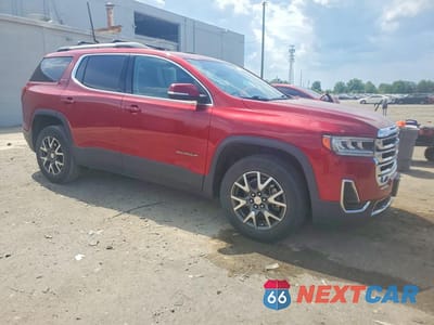 Czwarte zdjęcie samochodu z boku: 2020 GMC ACADIA SLE VIN:1GKKNKLA1LZ113499 - miniatura