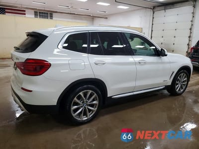 Trzecie zdjęcie samochodu z tyłu: 2018 BMW X3 XDRIVE30I VIN:5UXTR9C57JLA44514 - miniatura