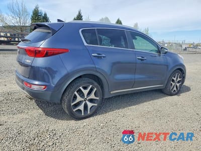 Trzecie zdjęcie samochodu z tyłu: 2017 KIA SPORTAGE SX TURBO VIN:KNDPR3A69H7129821 - miniatura