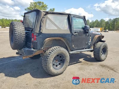 Trzecie zdjęcie samochodu z tyłu: 2012 JEEP WRANGLER SPORT VIN:1C4AJWAG3CL102055 - miniatura