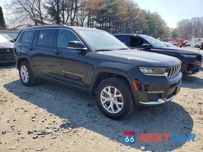 Czwarte zdjęcie samochodu z boku: 2022 JEEP GRAND CHEROKEE L LIMITED VIN:1C4RJKBG5N8626114 - miniatura