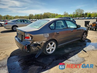 Trzecie zdjęcie samochodu z tyłu: 2009 SUBARU LEGACY 2.5I VIN:4S3BL616897224627 - miniatura