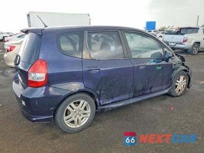Trzecie zdjęcie samochodu z tyłu: 2008 HONDA FIT SPORT VIN:JHMGD38678S022931 - miniatura