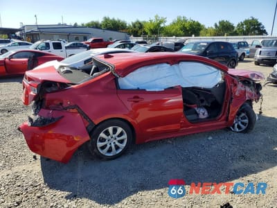 Trzecie zdjęcie samochodu z tyłu: 2021 TOYOTA COROLLA LE VIN:5YFEPMAE4MP147100 - miniatura