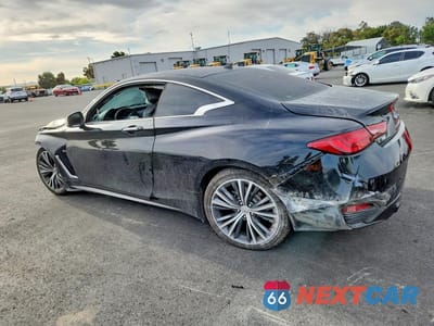 Drugie zdjęcie samochodu z przodu: 2018 INFINITI Q60 3.0T LUXE VIN:JN1EV7EL0JM390856 - miniatura