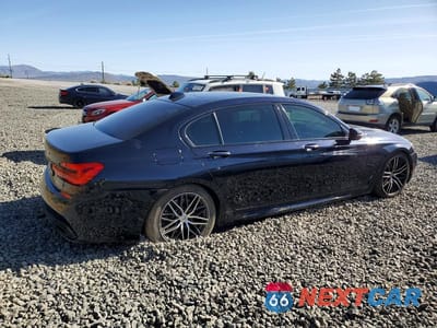 Trzecie zdjęcie samochodu z tyłu: 2017 BMW 750 I VIN:WBA7F0C33HGM22122 - miniatura
