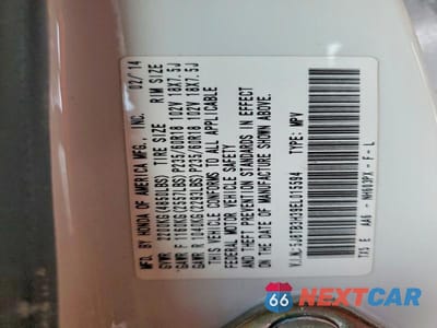 Zdjęcie 14 z 14 samochodu: 2014 ACURA RDX VIN:5J8TB3H39EL015594 - miniatura