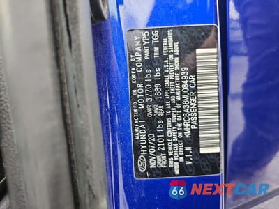 Zdjęcie 13 z 13 samochodu: 2021 HYUNDAI VENUE SEL VIN:KMHRC8A38MU084939 - miniatura