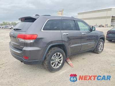 Trzecie zdjęcie samochodu z tyłu: 2014 JEEP GRAND CHEROKEE LIMITED VIN:1C4RJFBG7EC390344 - miniatura
