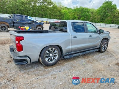 Trzecie zdjęcie samochodu z tyłu: 2025 CHEVROLET SILVERADO K1500 RST VIN:2GCUKEEDXS1191504 - miniatura