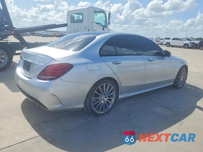 Trzecie zdjęcie samochodu z tyłu: 2018 MERCEDES-BENZ C 43 4MATIC AMG VIN:55SWF6EB5JU245836 - miniatura