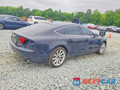 Trzecie zdjęcie samochodu z tyłu: 2013 AUDI A7 PREMIUM PLUS VIN:WAUYGAFC5DN082674 - miniatura