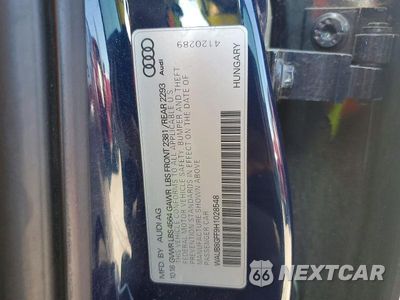 Zdjęcie 12 z 12 samochodu: 2017 AUDI A3 PREMIUM VIN:WAUB8GFF9H1028548 - miniatura