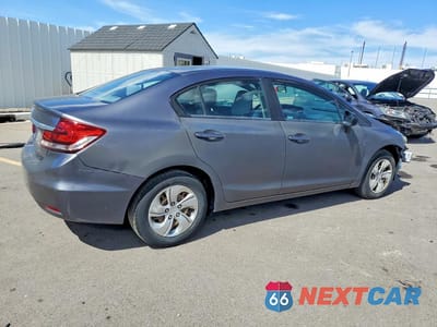 Trzecie zdjęcie samochodu z tyłu: 2014 HONDA CIVIC LX VIN:19XFB2F5XEE050597 - miniatura