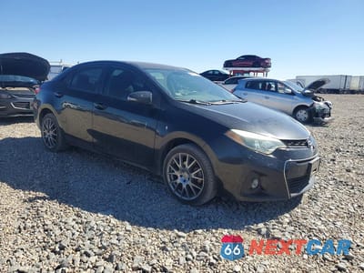 Czwarte zdjęcie samochodu z boku: 2014 TOYOTA COROLLA S PLUS VIN:5YFBURHE0EP031053 - miniatura