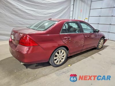 Trzecie zdjęcie samochodu z tyłu: 2006 HONDA ACCORD EX VIN:1HGCM66556A025312 - miniatura