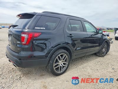 Trzecie zdjęcie samochodu z tyłu: 2017 FORD EXPLORER SPORT VIN:1FM5K8GTXHGB44927 - miniatura