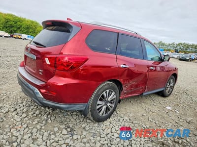 Trzecie zdjęcie samochodu z tyłu: 2019 NISSAN PATHFINDER SL VIN:5N1DR2MM1KC610406 - miniatura