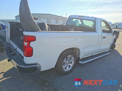 Trzecie zdjęcie samochodu z tyłu: 2024 CHEVROLET SILVERADO C1500 VIN:3GCNAAED4RG371059 - miniatura