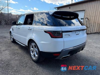 Trzecie zdjęcie samochodu z tyłu: 2021 LAND ROVER RANGE ROVER SPORT SE VIN:SALWG2SUXMA770569 - miniatura