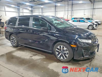 Czwarte zdjęcie samochodu z boku: 2025 HONDA ODYSSEY EXL VIN:5FNRL6H62SB020779 - miniatura