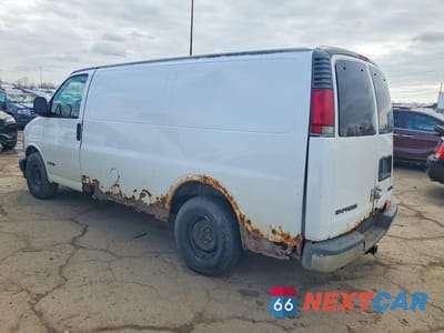 Drugie zdjęcie samochodu z przodu: 2002 CHEVROLET EXPRESS 1500 DELIVERY VAN VIN:1GCFG15R121183618 - miniatura
