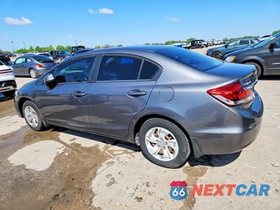 Drugie zdjęcie samochodu z przodu: 2013 HONDA CIVIC LX VIN:19XFB2F51DE020614 - miniatura
