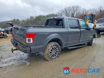 Trzecie zdjęcie samochodu z tyłu: 2020 FORD F150 SUPERCREW VIN:1FTEW1EP8LFB95587 - miniatura