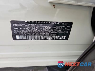 Zdjęcie 12 z 12 samochodu: 2025 SUBARU FORESTER LIMITED VIN:JF2SLDRC7SH582849 - miniatura