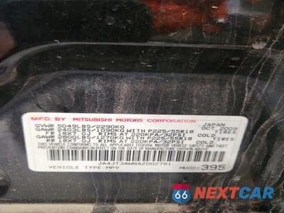 Zdjęcie 13 z 13 samochodu: 2010 MITSUBISHI OUTLANDER SE VIN:JA4JT3AW8AZ002781 - miniatura