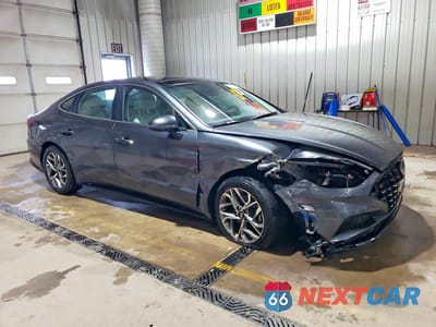 Czwarte zdjęcie samochodu z boku: 2022 HYUNDAI SONATA SEL VIN:KMHL14JA2NA242505 - miniatura