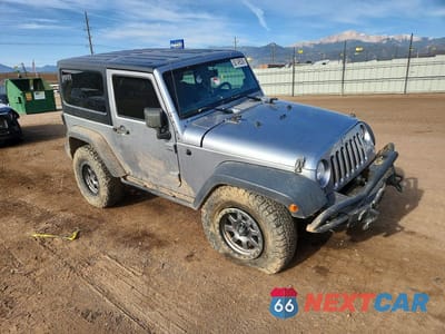 Czwarte zdjęcie samochodu z boku: 2014 JEEP WRANGLER SPORT VIN:1C4AJWAG2EL319888 - miniatura