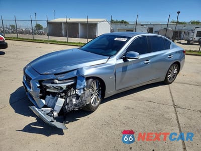 2018 INFINITI Q50 3.0T LUXE JN1EV7AP2JM360203 - główne zdjęcie licytacji z USA - miniatura