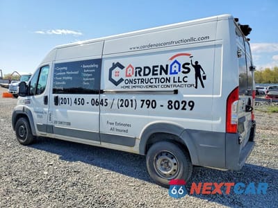 Drugie zdjęcie samochodu z przodu: 2016 RAM PROMASTER 3500 3500 HIGH VIN:3C6URVHD8GE101503 - miniatura