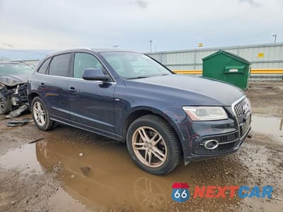 Czwarte zdjęcie samochodu z boku: 2014 AUDI Q5 PREMIUM PLUS VIN:WA1DGAFP4EA051164 - miniatura