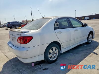 Trzecie zdjęcie samochodu z tyłu: 2006 TOYOTA COROLLA S VIN:1NXBR30E06Z592377 - miniatura