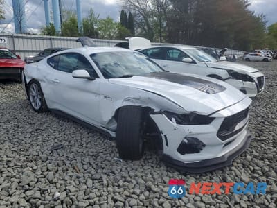 Czwarte zdjęcie samochodu z boku: 2024 FORD MUSTANG GT VIN:1FA6P8CF5R5424641 - miniatura