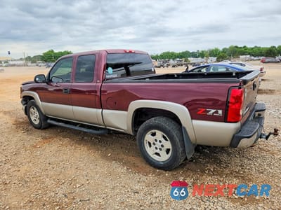 Drugie zdjęcie samochodu z przodu: 2003 CHEVROLET SILVERADO K1500 VIN:2GCEK19T731281435 - miniatura