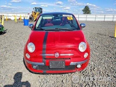 Piąte zdjęcie samochodu w środku: 2017 FIAT 500 LOUNGE VIN:3C3CFFCR5HT530315 - miniatura