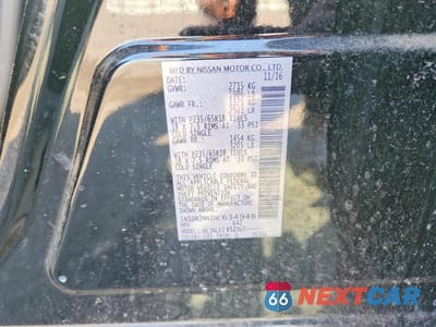 Zdjęcie 13 z 13 samochodu: 2017 NISSAN PATHFINDER SV VIN:5N1DR2MN1HC634948 - miniatura