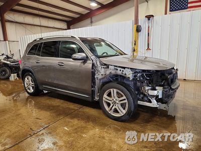 Czwarte zdjęcie samochodu z boku: 2021 MERCEDES-BENZ GLB 250 4MATIC VIN:W1N4M4HB6MW087997 - miniatura