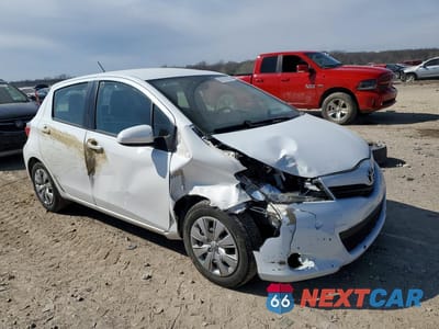 Czwarte zdjęcie samochodu z boku: 2012 TOYOTA YARIS 5-DOOR LE VIN:JTDKTUD32CD503991 - miniatura
