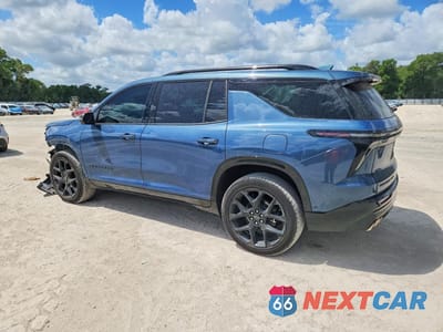 Drugie zdjęcie samochodu z przodu: 2024 CHEVROLET TRAVERSE RS VIN:1GNEVLKS9RJ148041 - miniatura