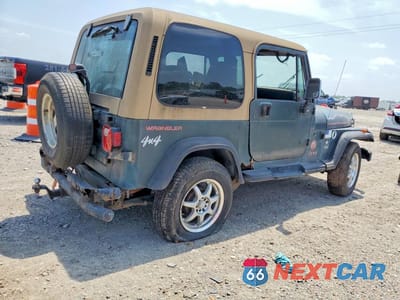 Trzecie zdjęcie samochodu z tyłu: 1994 JEEP WRANGLER / YJ SAHARA VIN:1J4FY49S0RP459073 - miniatura