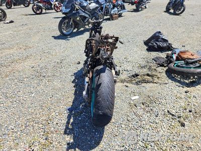 Czwarte zdjęcie samochodu z boku: 2022 YAMAHA MT07 C VIN:JYARM32Y8NA001166 - miniatura