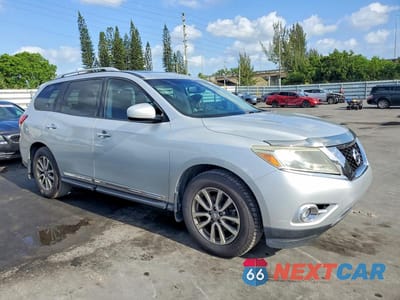 Czwarte zdjęcie samochodu z boku: 2014 NISSAN PATHFINDER SL VIN:5N1AR2MN7EC683215 - miniatura