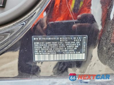 Zdjęcie 12 z 12 samochodu: 2024 VOLKSWAGEN JETTA SE VIN:3VW7M7BU8RM070946 - miniatura