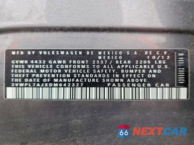 Zdjęcie 12 z 12 samochodu: 2013 VOLKSWAGEN JETTA TDI VIN:3VWPL7AJXDM642327 - miniatura